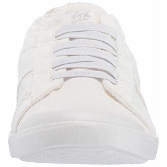 BLOWFISH WOMEN'S VEX SHOE, WHITE SMOKED CANVAS, 6 M US - Picture 3 of 6